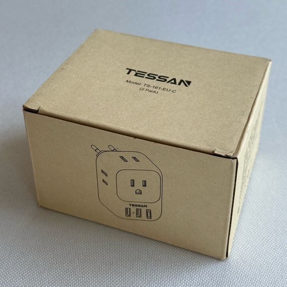 NWT TESSAN US to Europe Plug Adapter - Picture 2 of 2